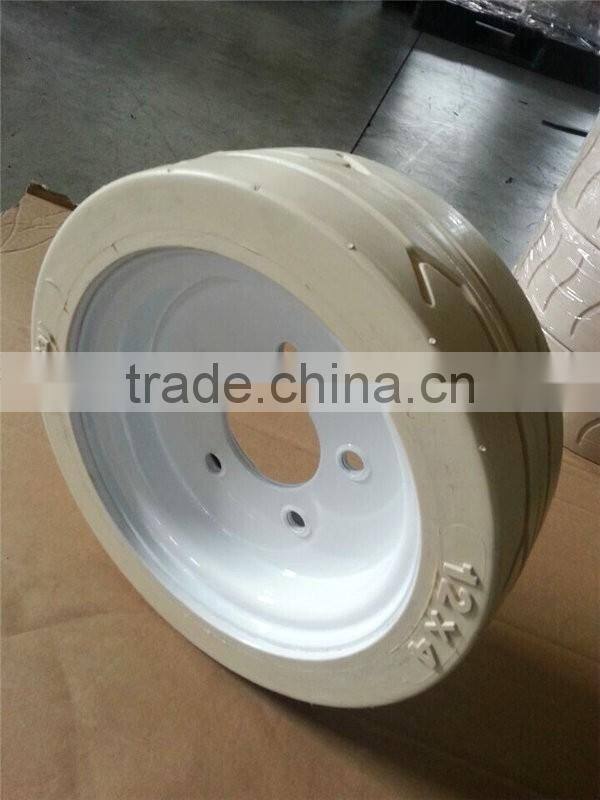 small field running vehicles solid trailer tires 200-8 rim 2.50/3.00