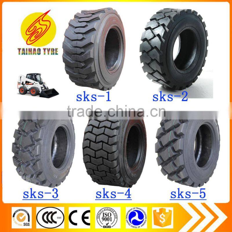 Wholesale china direct factory SKS-2 loader tyres bobcat skid steer tyre 10x16.5 12x16.5 10-16.5 12-16.5