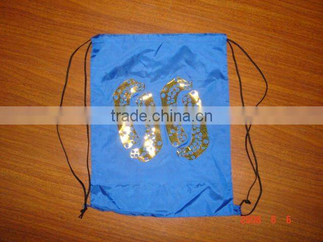 waterproof backpack/show bag made in china