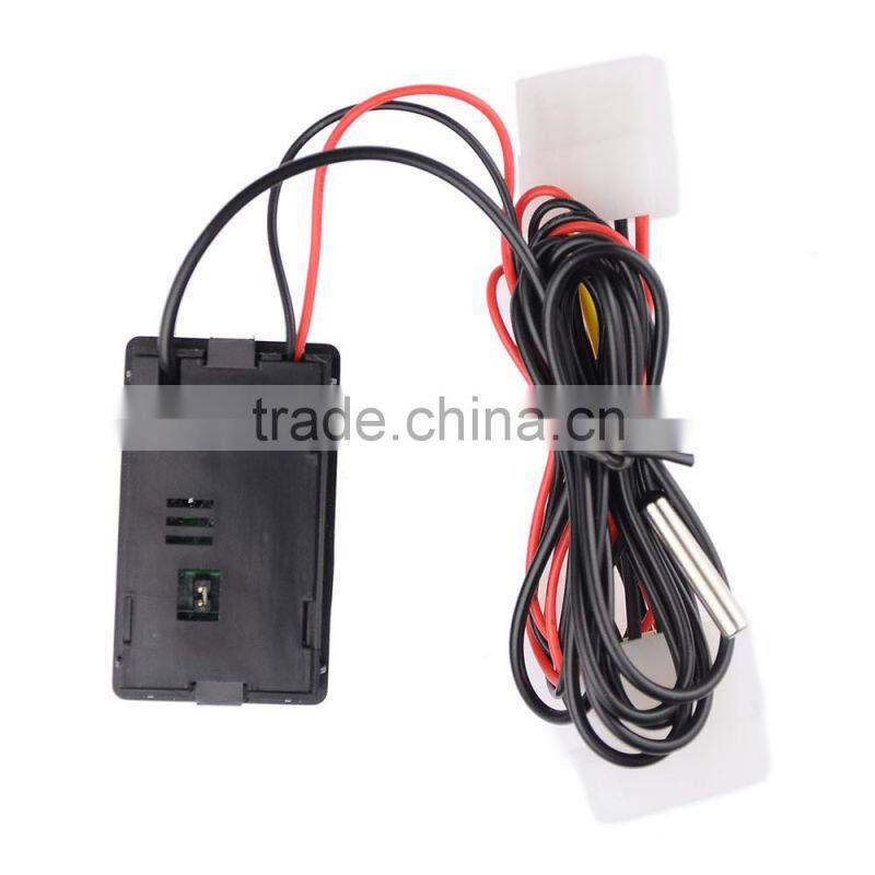 low/high temperature Digital Display Thermometer, digital car Temperature Gauge