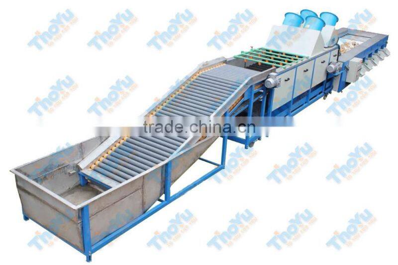 Fruit sorting Potato cleaning and grading machine(0086 15937167907)