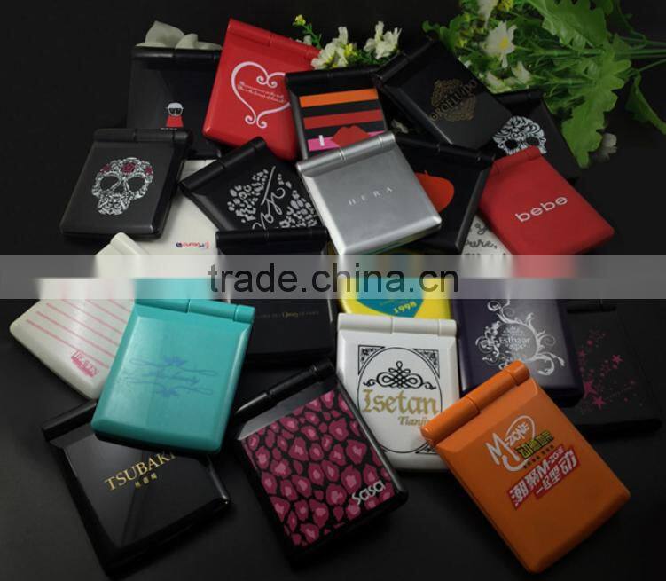 Led Lighted Compact Travel Makeup Mirror