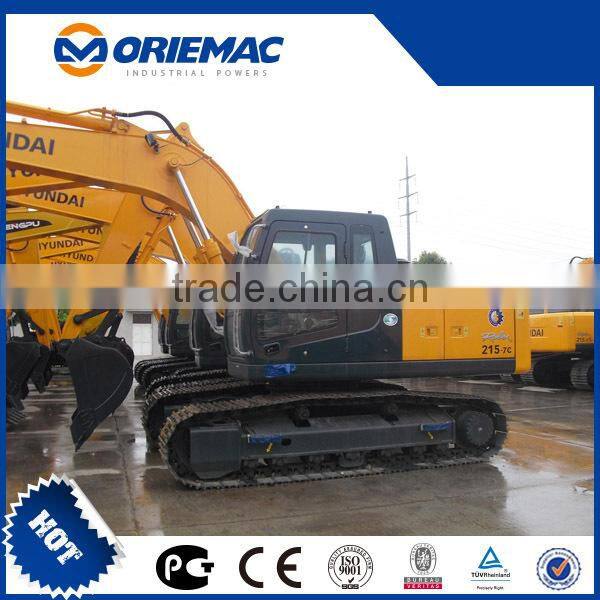 chinese excavator Hyundai R210W-9 mini tractor excavator