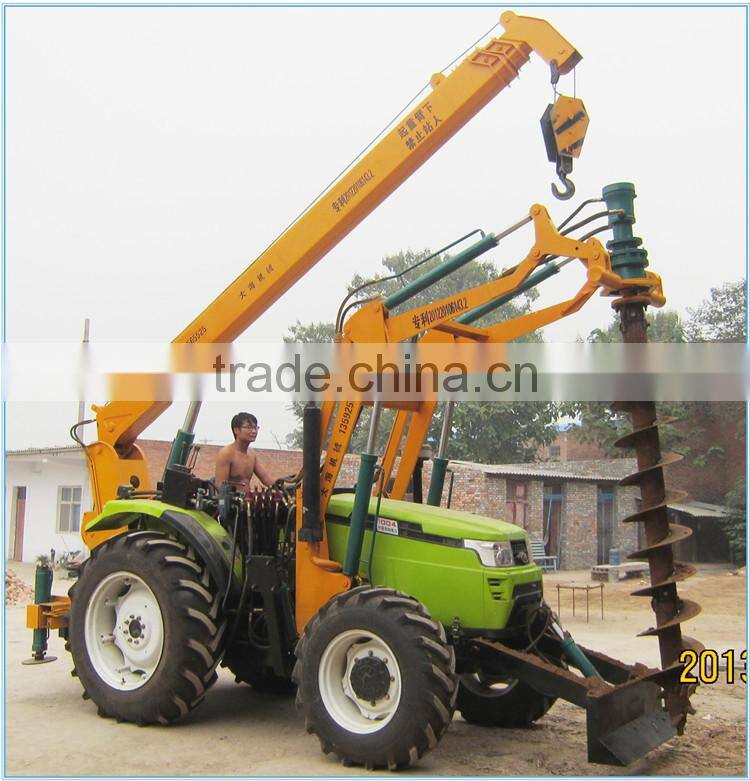 2015 new type hydraulic boring machine/pile driving driver/digging machine