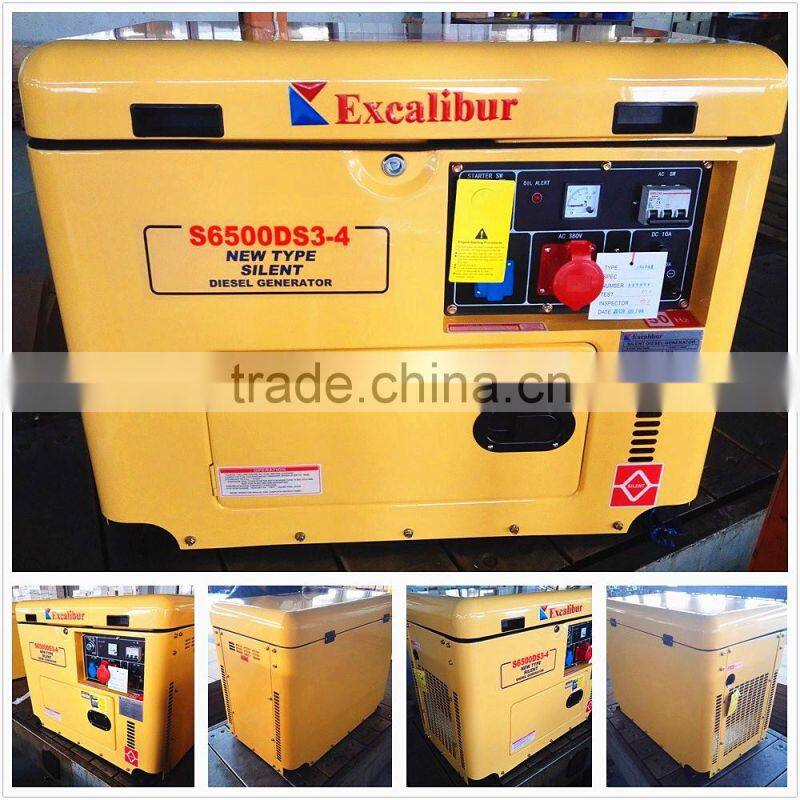 220 Volt Diesel Generator for Home Use S6500DS3