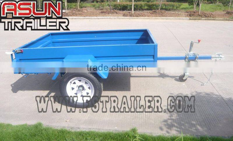 Newest tipping box trailer/farm trailer 6x4