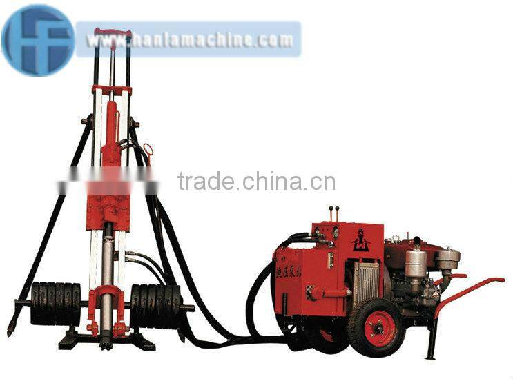 HFY90 Portable Airdraulic DTH Drilling Machine