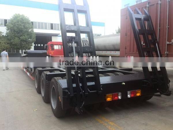 CLW 3 line six-axis 100ton Low bed Semi trailer for sale