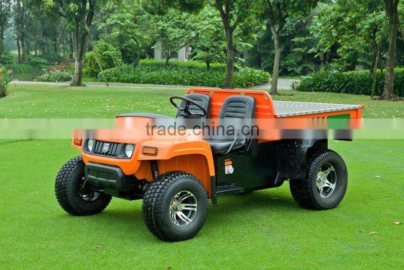 Good quality battery operated utility vehicle farm electric carts with cargo