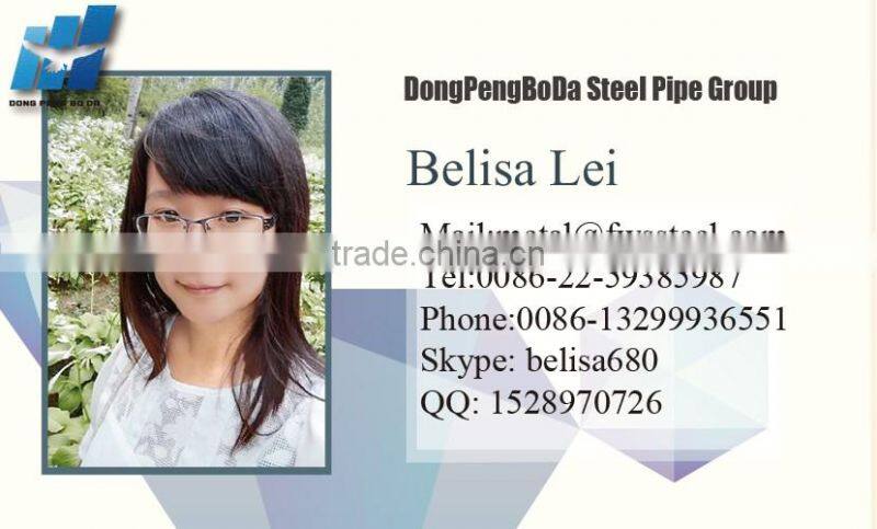 China big factory 48.3*3.5 hot dip galvanized round steel pipes