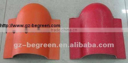 Heat Insulation Synthetic Resin Roofing Sheet Tile For Villa