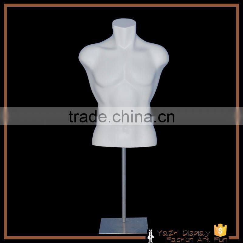 Fiberglass Half Body Upper and Lower Male Torso Mannequin