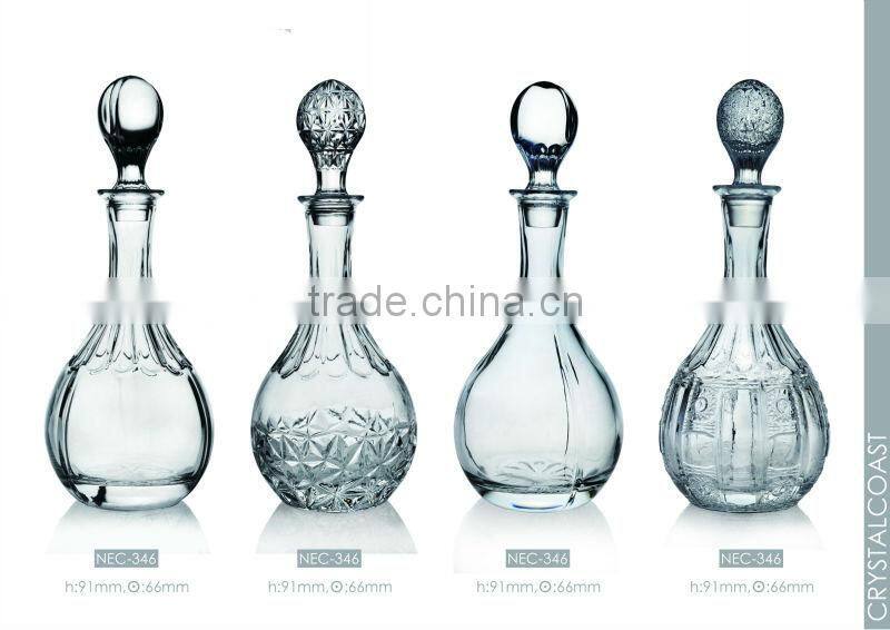 thick bottom ice engraved drinking glass tumbler