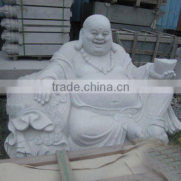 Langhing stone buddha statues for hot sale