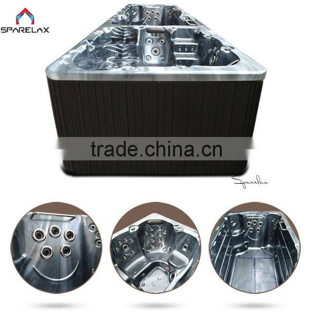 Factory Directly selling 7 meter portable Swimming spa Balboa control spa swim pool Large swim spa