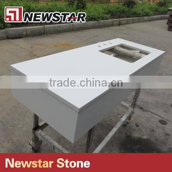 Newstar chinese stone white quartz countertops discount