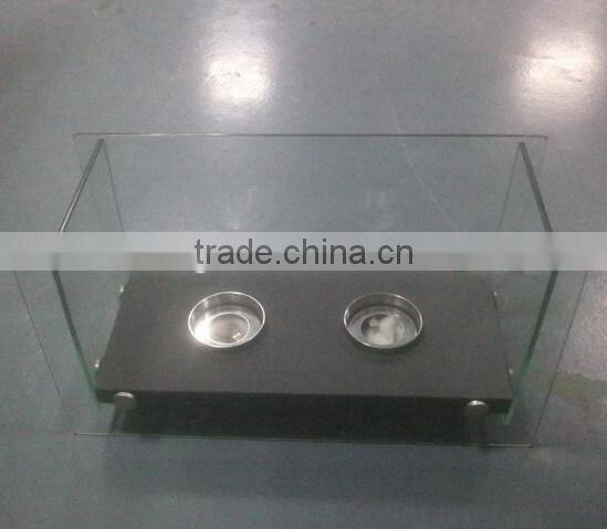 rectangular bio ethanol fireplace insert burner