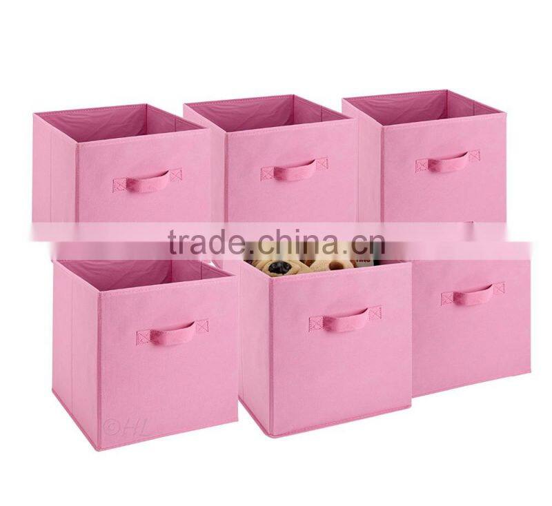 Wholesale High Quality Non Woven Foldable Storage Cube