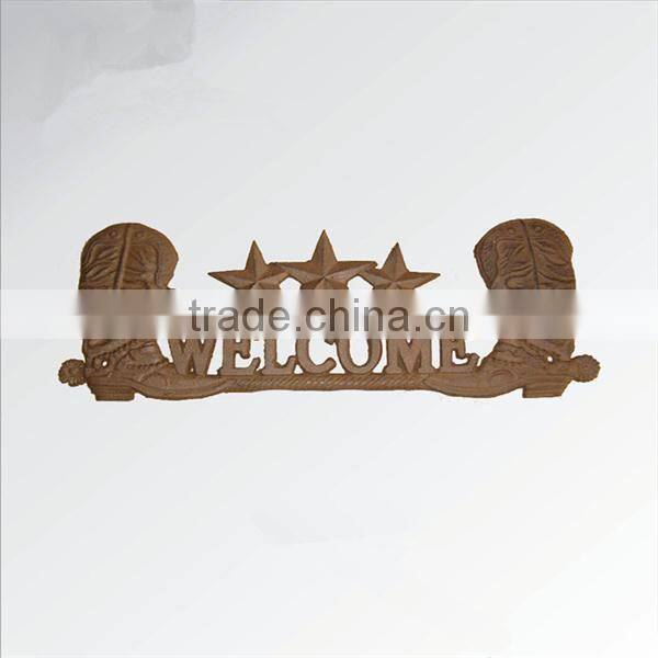 Hot sale Welcome Sign / Cast Iron Welcome Sign / Welcome Sign