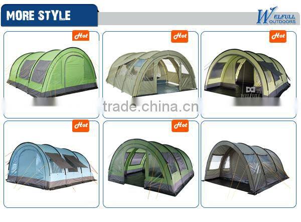 Big outdoor camping trailer tent