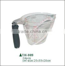 plastic measuring container cup and container