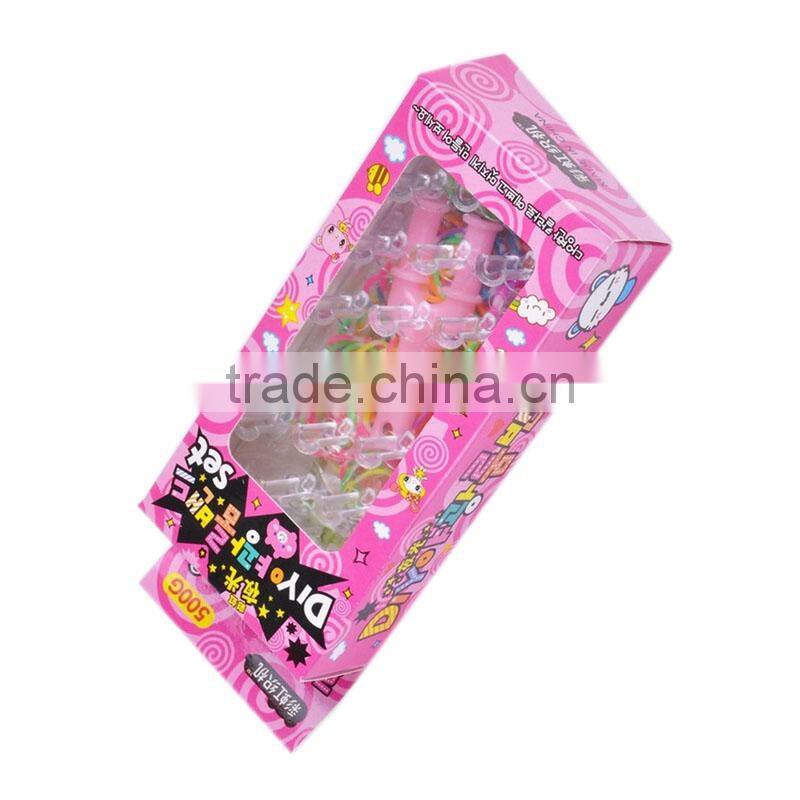 Hot Sales crazy wholesale rainnbow weaving diy loom bands sets