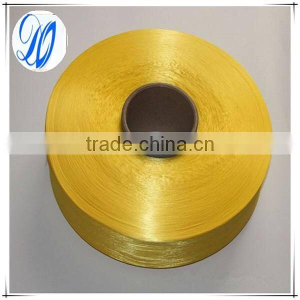 Yellow polypropylene FDY yarn socks use PP yarn