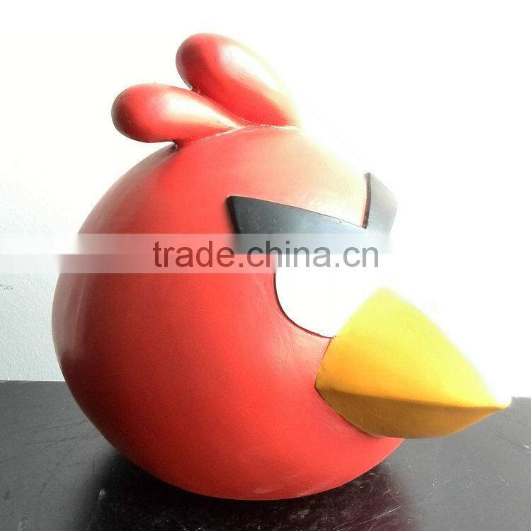 Resin bird figurine