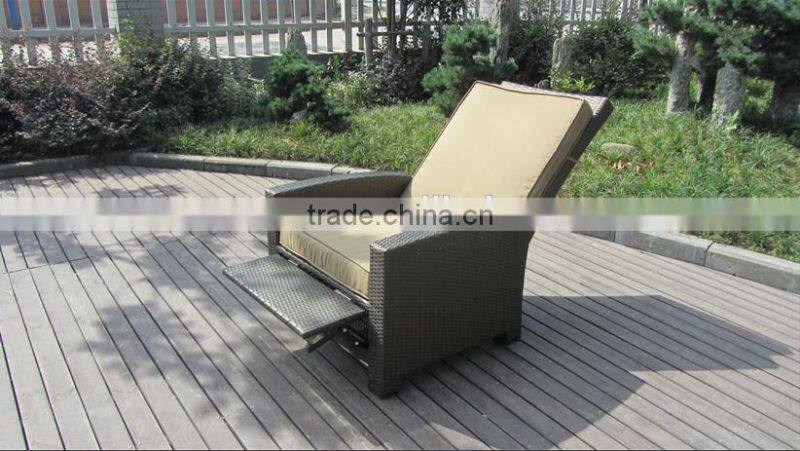 Outdoor rattan meditation chair