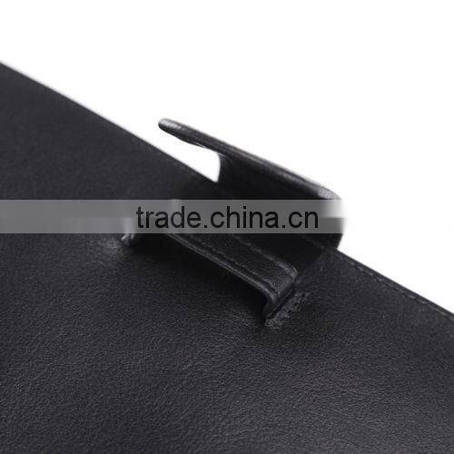 Mens Leather Travel Wallet Passport Holder Document Ticket ID Case