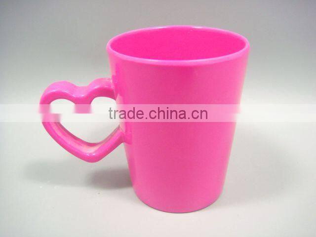 Melamine Mugs with Heart Shaped Handle