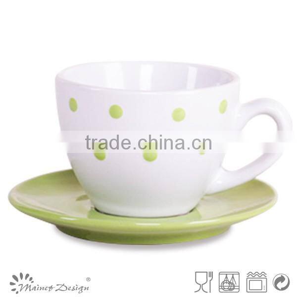 wholesale ceramic tea cup and saucer set