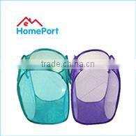 New Fashion Oxford Folding Laundry Hamper Trolley With Cover