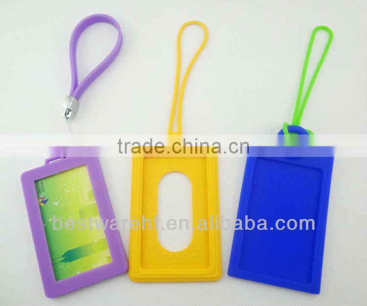 Fashion silicone promotion gifts,business card holder luggage tags