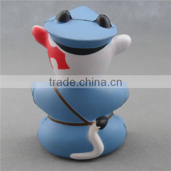 pu promotional cheap gifts cow shaped animal stress toy
