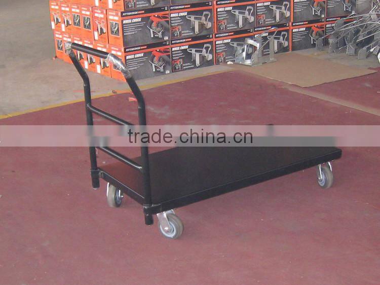 tool cart TPR castor platform hand truck