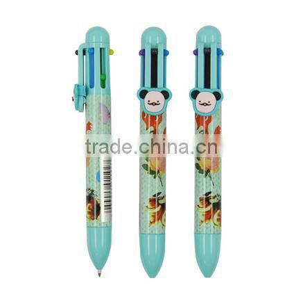 4color/ 5color/6color/ 10color /multi-colour ball point pen with competitive price