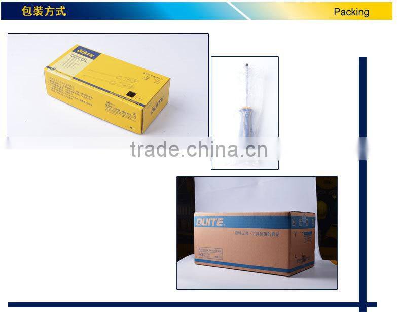 High Quality screwdriver Set with rubber handle