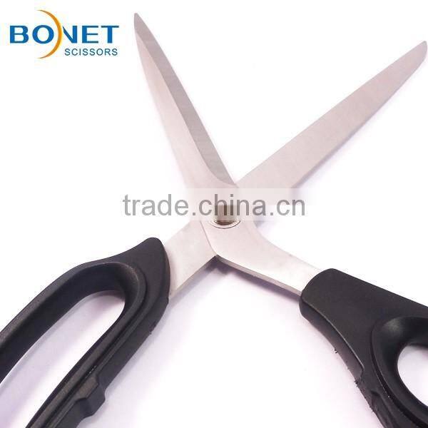 S14007P LFGB certificated 10" ABS handle stainless steel scissors with slide card