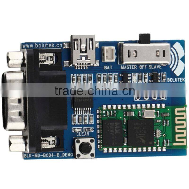 Bluetooth Audio Module RS232 Serial Bluetooth Module HC-06 Adapter Communication Master-Slave 2 Modes MINI USB