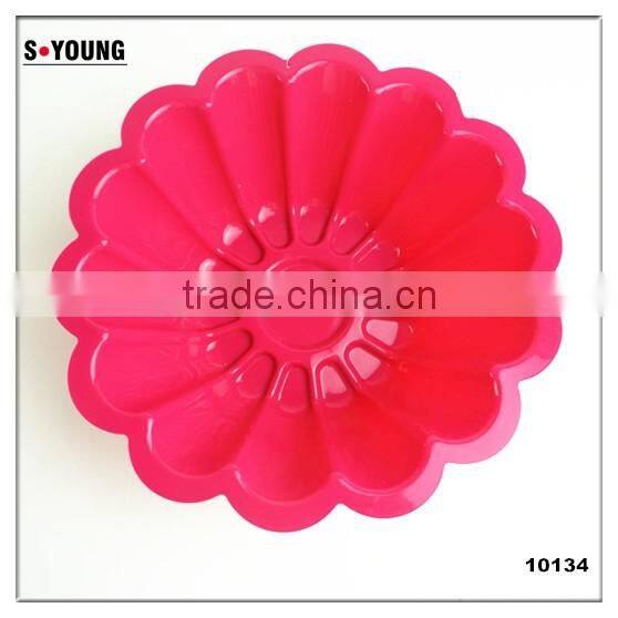 10134 flower Shape Silicone Cake Mold