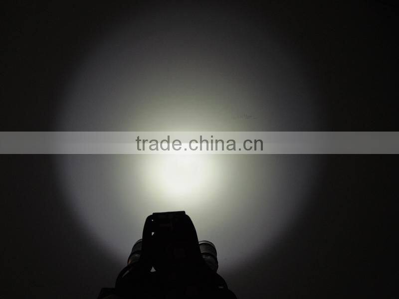 Boruit RJ-3000 3xT6 LED 920Lm 4 Mode High Power Rechargeable Headlamp