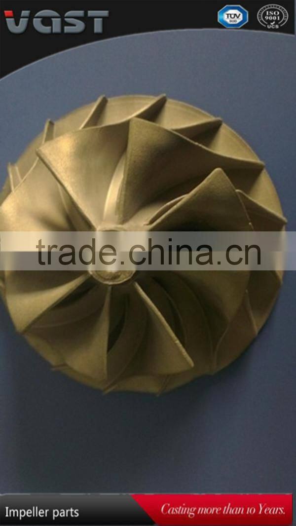 Casting marine impeller parts