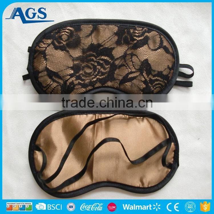 Super hot trendy black lace sexy eye mask for ladies