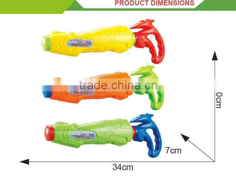 Summer play set professional plastic water air gun spring