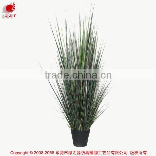 36 / 48 / 60 Inch Nearly Nature Artificial Grass Potted Striped Onion Grass Decorative Weed Pots Plant