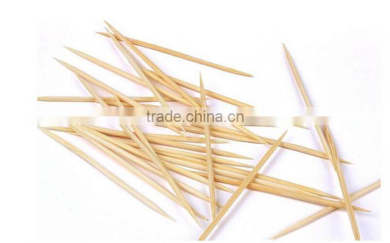 High quality plastic tube packing bamboo toothpick