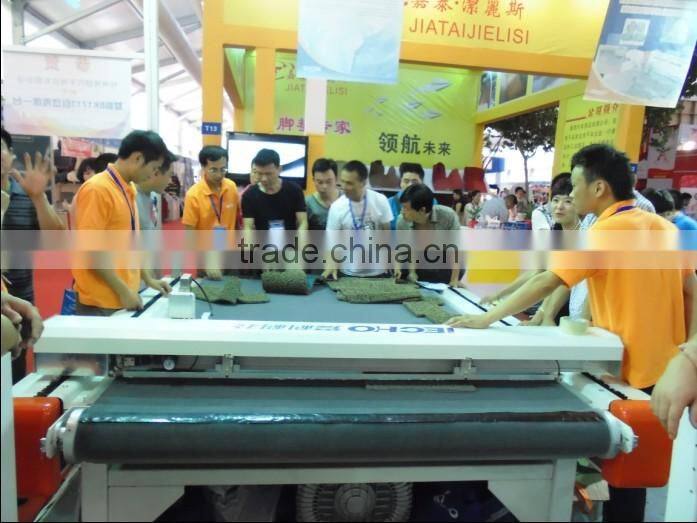 Knife Sponse Cutting Machine(Not Laser) and Cutting Solutions for PVC Coil Mat