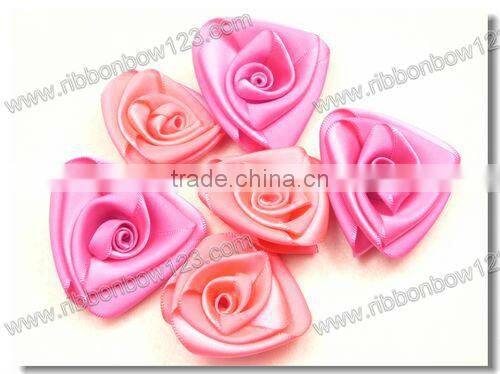 decorative ribbon flower rose for gift packing