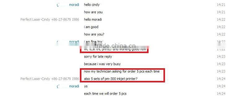 Perfect Laser Hotsell PM-300 Black Small Character Inkjet Printer